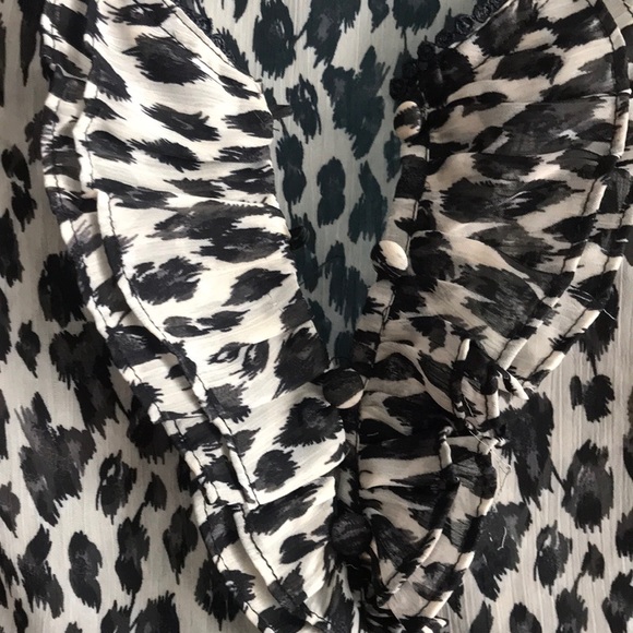 Emmelee Leopard Print Sheer Tank - Picture 5 of 5